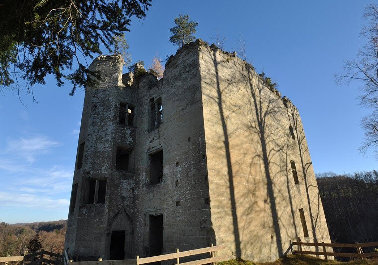 Château d'Illens, Rossens, Gibloux, Switzerland, Switzerland
